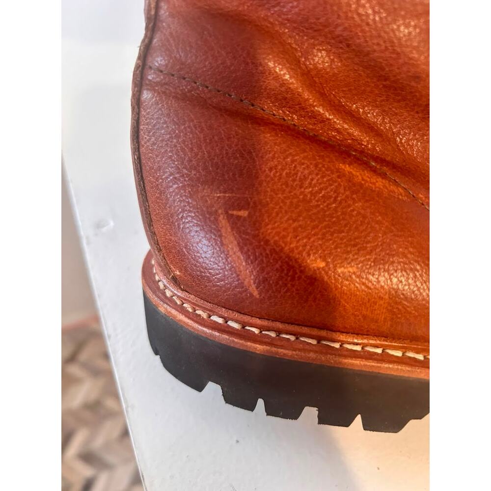 NWOB Allen Edmonds Higgins Mill Hiker Boots Brown Mens Size 11 - Picture 7 of 7